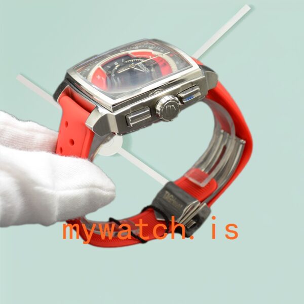 Tag Heuer Monaco 43mm MonacoBKAR-001 Men Quartz - Image 4