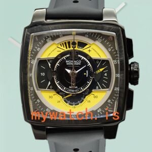Tag Heuer Monaco 43mm Men MonacoBKAR-005 Quartz