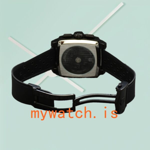 Tag Heuer Monaco 43mm Men MonacoBKAR-006 Black Dial Quartz - Image 3