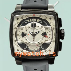 Tag Heuer Monaco 43mm MonacoWAR-003 Men White Dial Stainless Steel