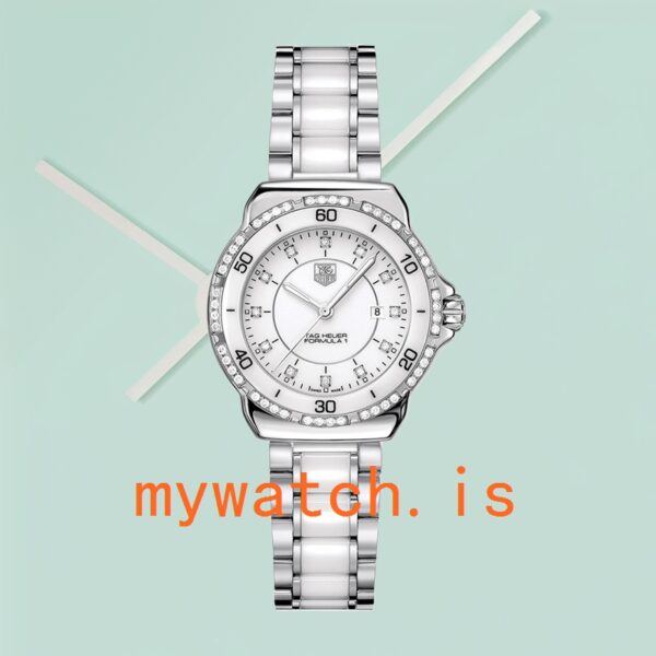 Tag Heuer Formula 1 WAH1313.BA0868 Ladies 38mm Stainless Steel White Dial - Image 4