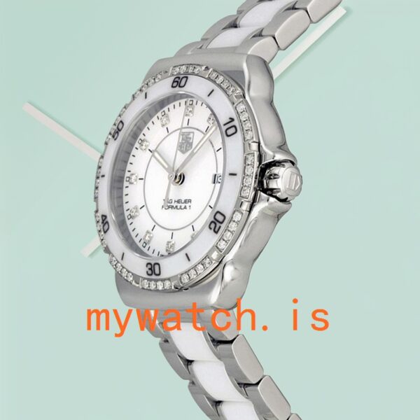 Tag Heuer Formula 1 WAH1313.BA0868 Ladies 38mm Stainless Steel White Dial - Image 2