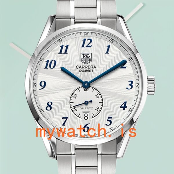 Tag Heuer Carrera 43mm Men WAS2111.BA0732 Silver-tone