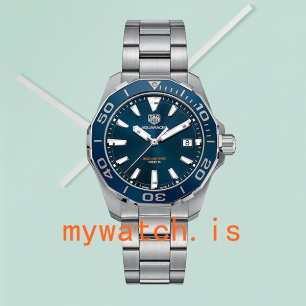Tag Heuer Aquaracer Men WAY111C.BA0928 43mm Silver-tone - Image 2