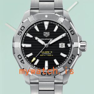 Tag Heuer Aquaracer WAY2010.BA0927 Men 43mm Silver-tone Automatic