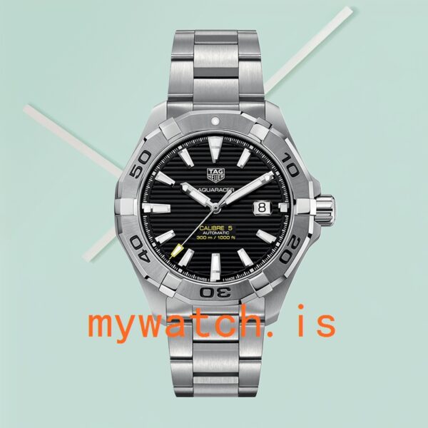 Tag Heuer Aquaracer WAY2010.BA0927 Men 43mm Silver-tone Automatic - Image 2