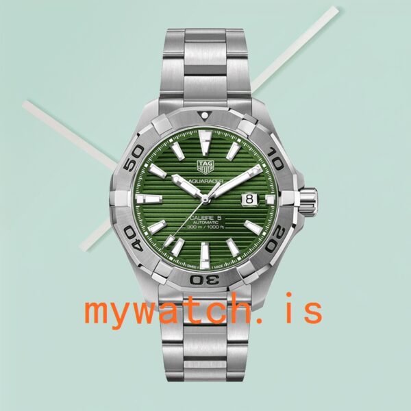 Tag Heuer Aquaracer WAY2015.BA0927 43mm Men Automatic Silver-tone - Image 2