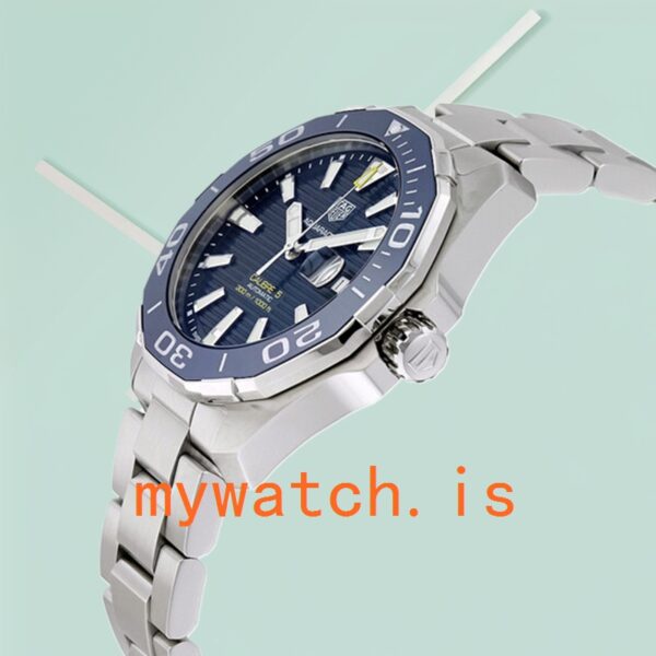 Tag Heuer Aquaracer 43mm WAY201B.BA0927 Men Blue Dial - Image 3