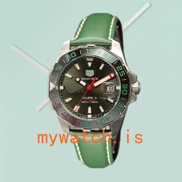 Tag Heuer Aquaracer WAY201E.BA0927-001 43mm Men Automatic Grey Dial - Image 2