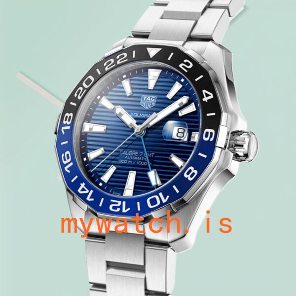 Tag Heuer Aquaracer WAY201T.BA0927 43mm Men Bracelet Automatic - Image 3