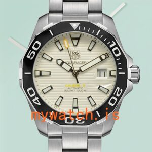 Tag Heuer Aquaracer Men 43mm WAY211A-001 Automatic Silver-tone
