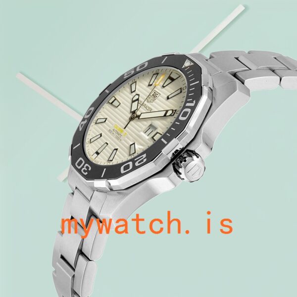 Tag Heuer Aquaracer Men 43mm WAY211A-001 Automatic Silver-tone - Image 3