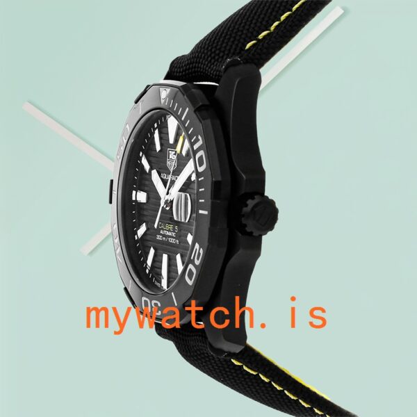 Tag Heuer Aquaracer WAY218A.FC6362 43mm Men Black-tone Black Dial - Image 3