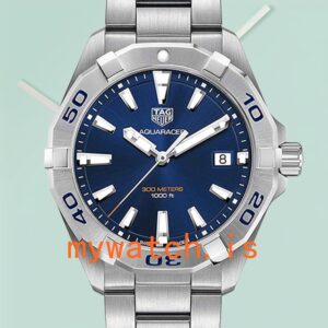 Tag Heuer Aquaracer Men WBD1112.BA0928 43mm Blue Dial Stainless Steel