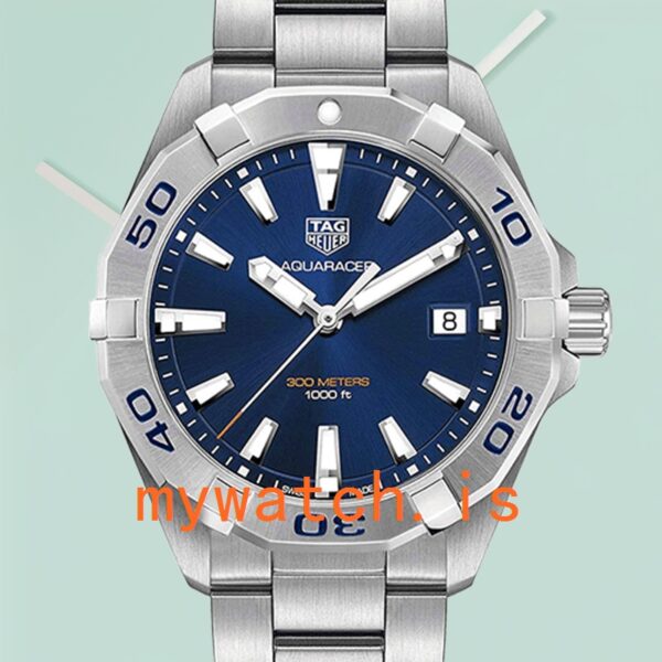 Tag Heuer Aquaracer Men WBD1112.BA0928 43mm Blue Dial Stainless Steel