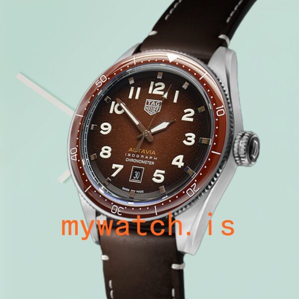 Tag Heuer Autavia Men WBE5114-001 43mm Silver-tone Automatic - Image 3