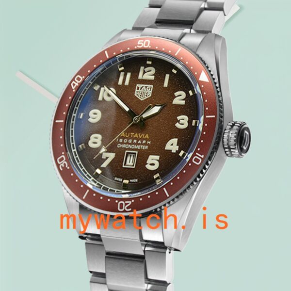 Tag Heuer Autavia WBE5114-003 43mm Men Stainless Steel Automatic - Image 3