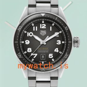 Tag Heuer Autavia WBE5114.EB0173 Men 43mm Silver-tone