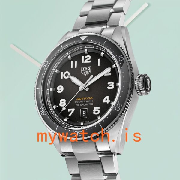 Tag Heuer Autavia WBE5114.EB0173 Men 43mm Silver-tone - Image 4