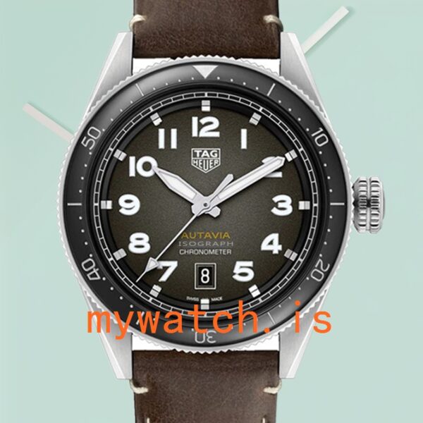 Tag Heuer Autavia Men WBE5114.FC8266 43mm Silver-tone Automatic
