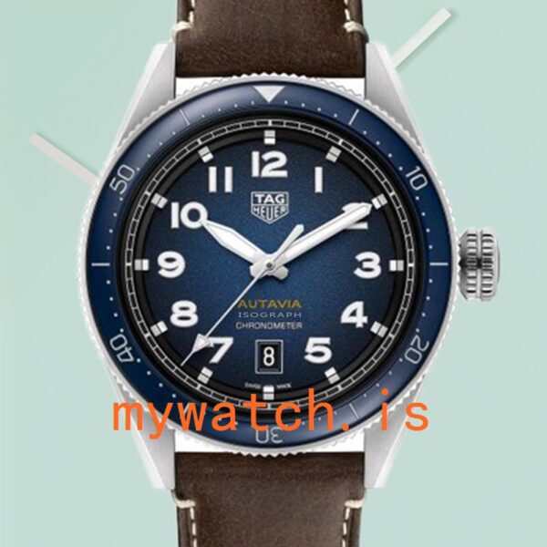 Tag Heuer Autavia 43mm WBE5116.FC8266 Men Automatic Silver-tone