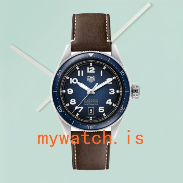 Tag Heuer Autavia 43mm WBE5116.FC8266 Men Automatic Silver-tone - Image 2