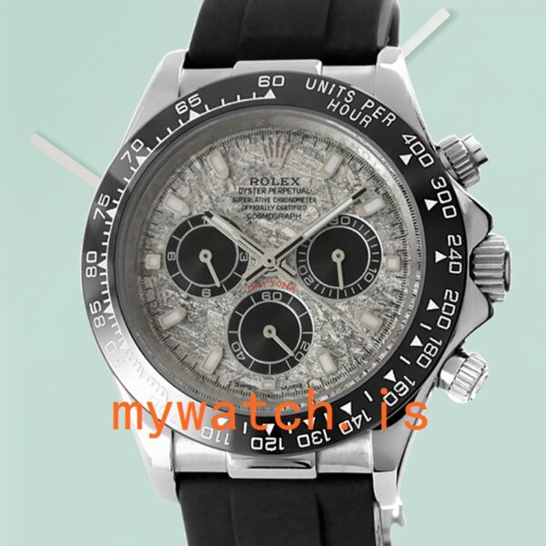Rolex Daytona Men’s 40mm m116519ln-0038 Rubber Band Ceramics Bezel