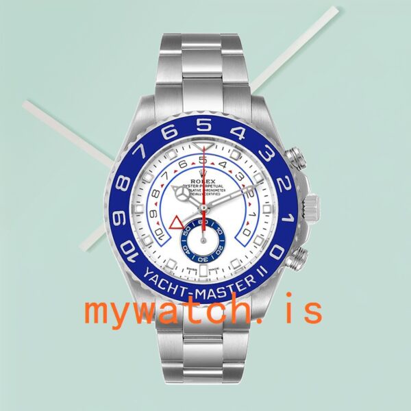 Rolex Yacht-master Ii Men’s m116680-0002 44mm Bracelet - Image 4
