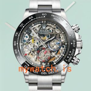 Rolex Daytona Men’s 40mm Skeleton Limited Edition Oyster Bracelet Stainless Steel