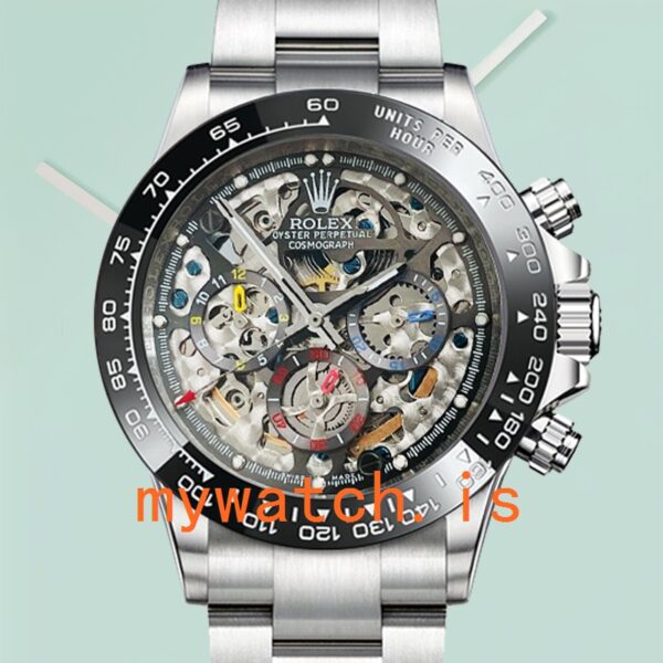 Rolex Daytona Men’s 40mm Skeleton Limited Edition Oyster Bracelet Stainless Steel
