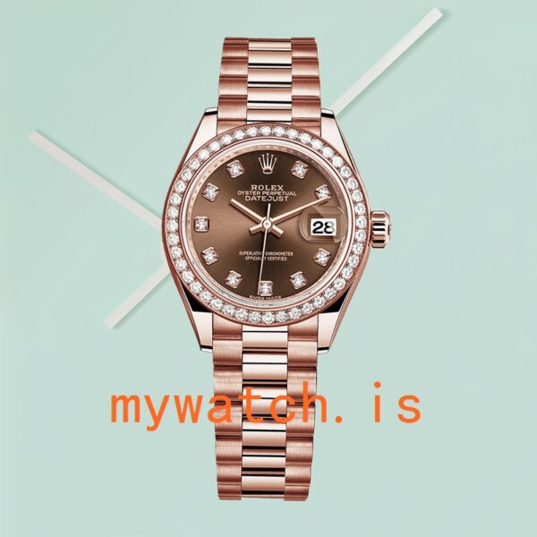 Rolex Datejust Ladies 279135rbr-0017 28mm President Bracelet/Jubilee Bracelet - Image 5