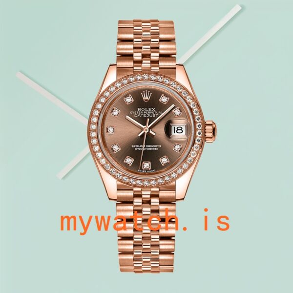 Rolex Datejust Ladies 279135rbr-0017 28mm President Bracelet/Jubilee Bracelet - Image 2