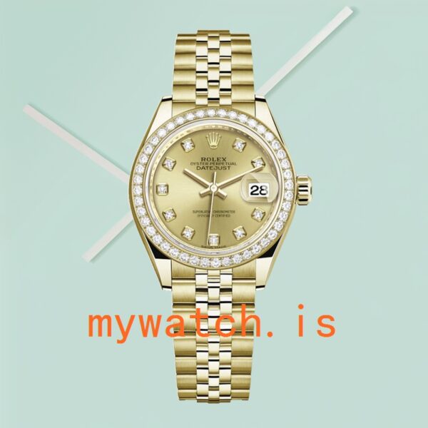 Rolex Datejust m279138rbr-0023 28mm Ladies Gold-tone Automatic - Image 2