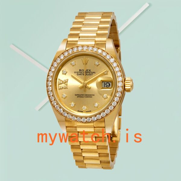 Rolex Datejust m279138rbr-0006 Ladies 28mm Automatic - Image 2