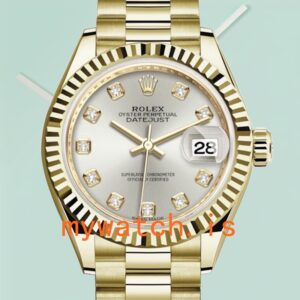 Rolex Datejust Ladies m279138rbr-0019 28mm Diamond Bezel