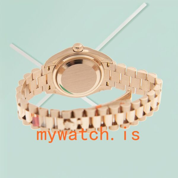 Rolex Datejust m279175-0016 28mm Ladies Rose Gold-tone - Image 3