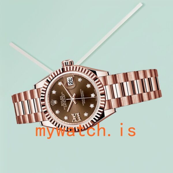 Rolex Datejust m279175-0002 28mm Ladies President Bracelet/Jubilee Bracelet Automatic - Image 5