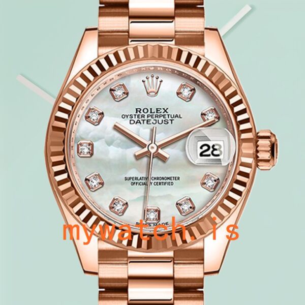 Rolex Datejust 28mm Ladies m279175-0017 Automatic
