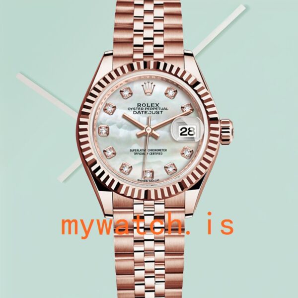 Rolex Datejust 28mm Ladies m279175-0017 Automatic - Image 3