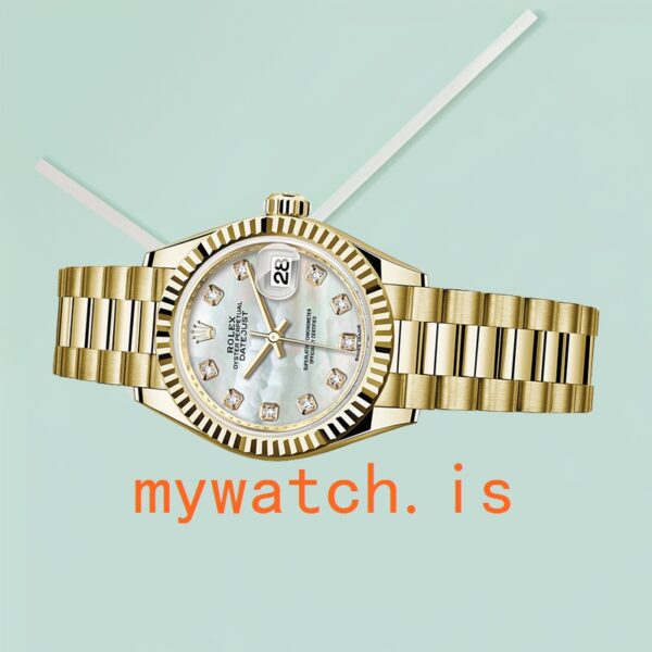 Rolex Datejust Ladies m279178-0025 28mm Mother of Pearl Dial - Image 5