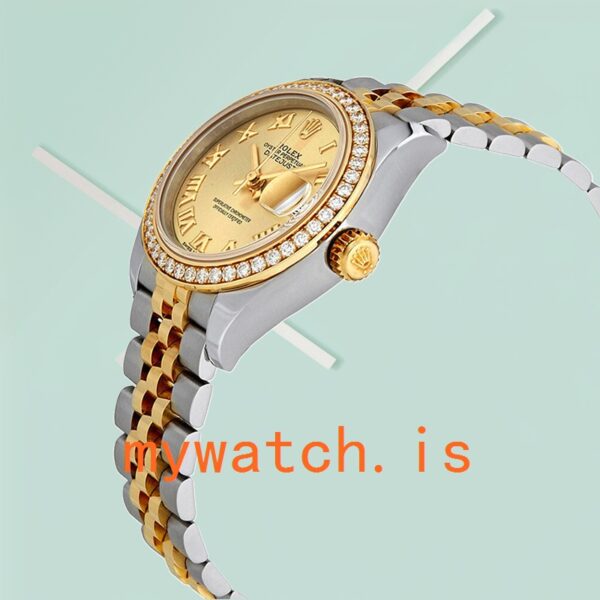 Rolex Datejust m279383rbr-0009 Ladies 28mm Champagne Dial Automatic - Image 2