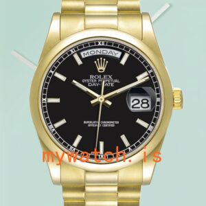 Rolex Day-Date 118208 36mm Men’s Automatic President Bracelet/Oyster Bracelet