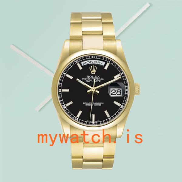 Rolex Day-Date 118208 36mm Men’s Automatic President Bracelet/Oyster Bracelet - Image 3