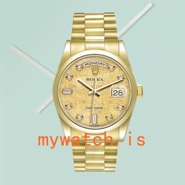 Rolex Day-Date 36mm Men’s 118208 Automatic - Image 2