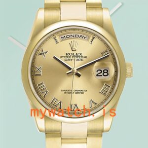 Rolex Day-Date Men’s 118208 36mm Champagne Dial