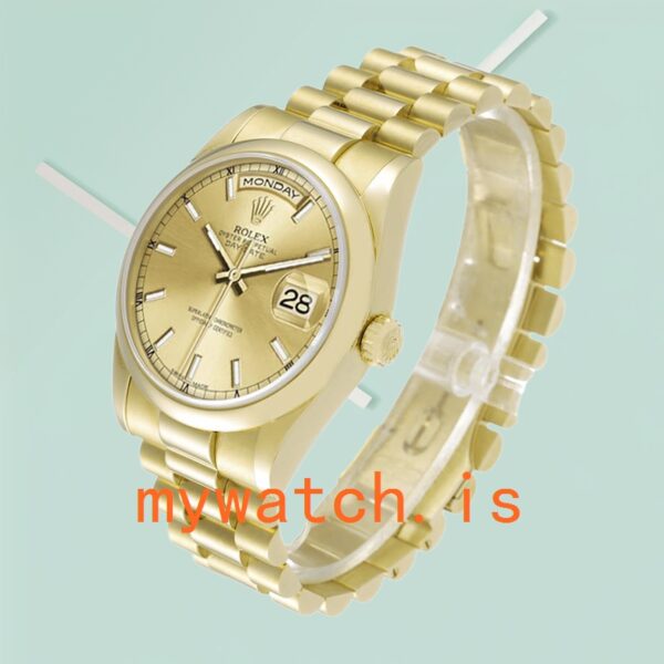 Rolex Day-Date 118208-0062 36mm Men’s President Bracelet/Oyster Bracelet - Image 4
