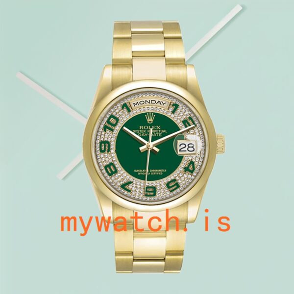 Rolex Day-Date 36mm Men’s 118208 Gold-tone - Image 3