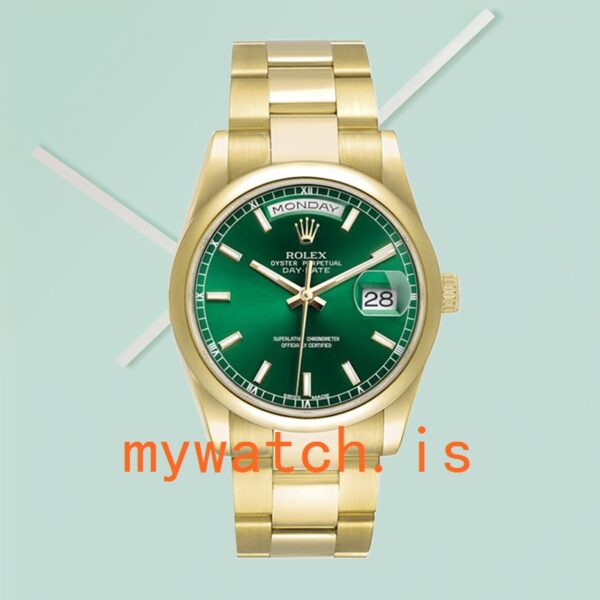 Rolex Day-Date Men’s 36mm m118208-0349 Gold-tone Automatic - Image 2