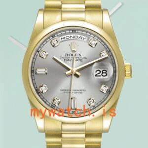 Rolex Day-Date Men’s 118208 36mm President Bracelet/Oyster Bracelet Gold-tone