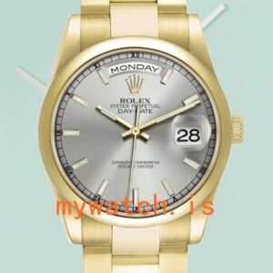 Rolex Day-Date 118208 Men’s 36mm Gold-tone Stainless Steel